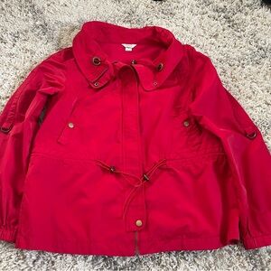 Christopher & Banks Bold Red Suit Jacket